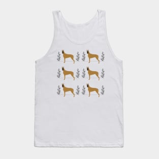 Great Dane dog - brown - pattern Tank Top